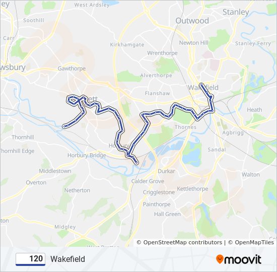 120 Route: Schedules, Stops & Maps - Healey (Updated)