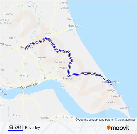 243  Line Map