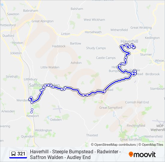 321 Route Schedules, Stops & Maps Haverhill (Updated)