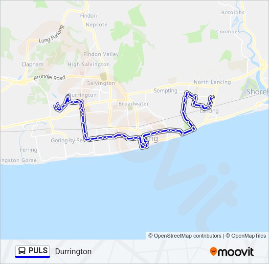 PULS  Line Map