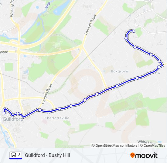 7 Route: Schedules, Stops & Maps - Merrow (Updated)