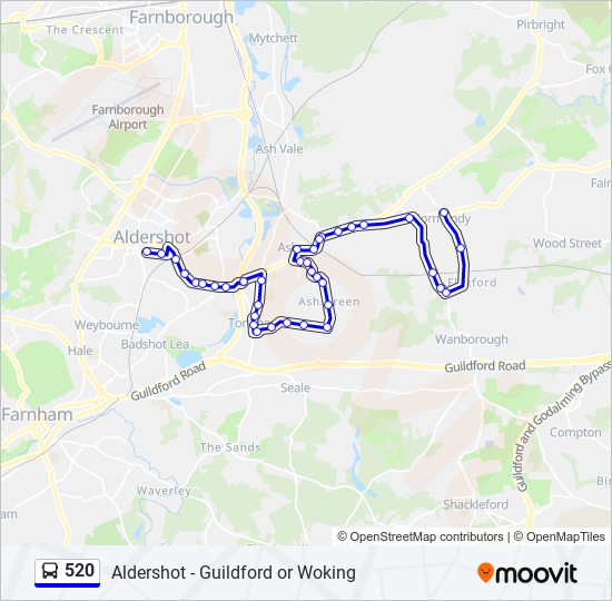 520 Route: Schedules, Stops & Maps - Normandy (Updated)