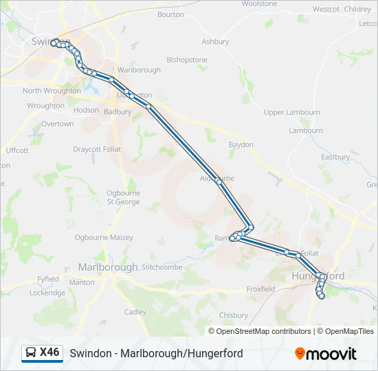 X46  Line Map