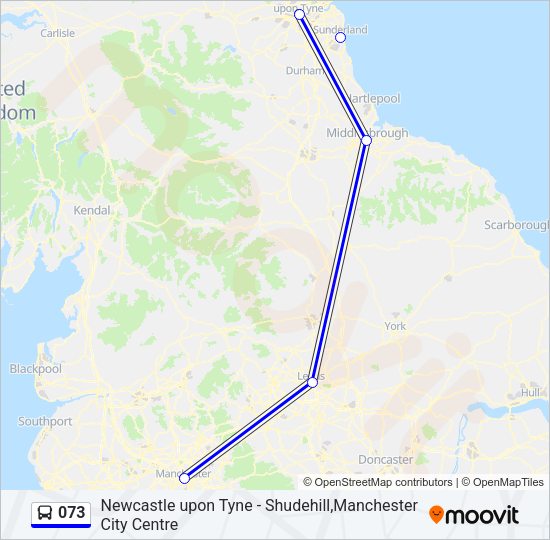073 Bus Line Map