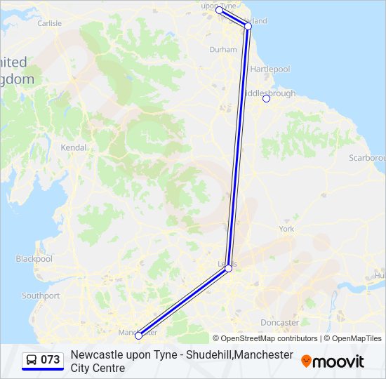 073 Bus Line Map