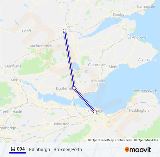 094 Bus Line Map