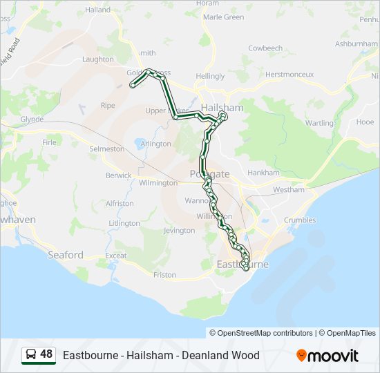 48 Route: Schedules, Stops & Maps - Lower Dicker (Updated)