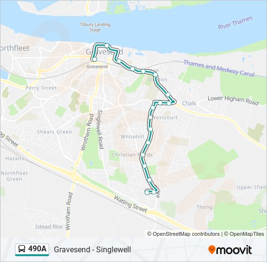 490A  Line Map