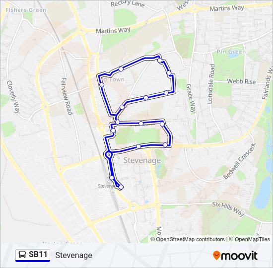 SB11  Line Map