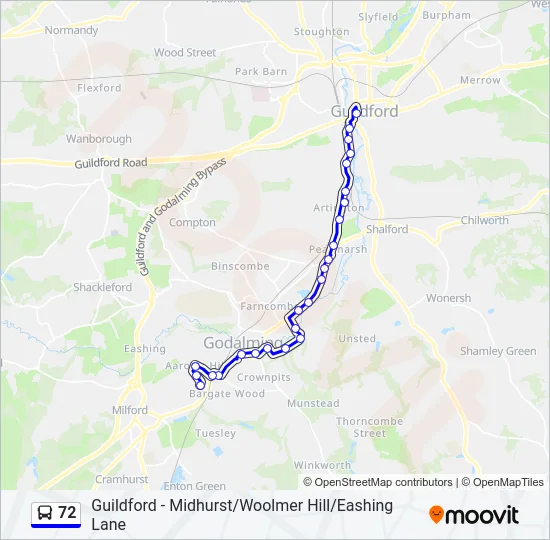 72  Line Map