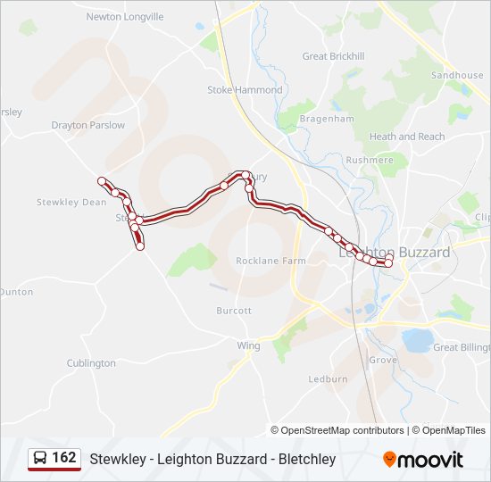 162 Bus Line Map