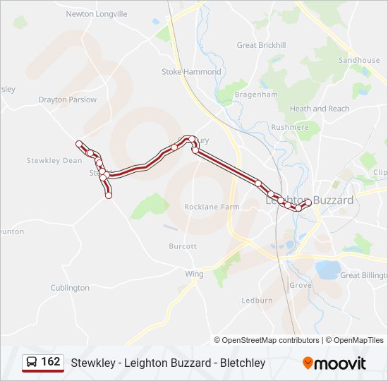 162 Bus Line Map