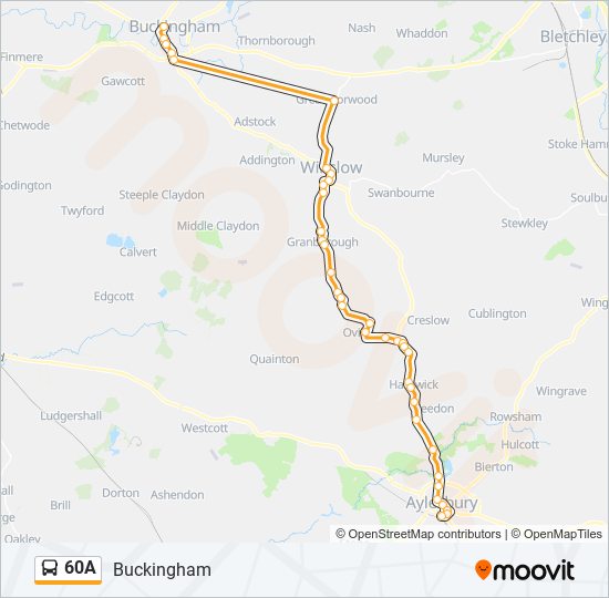 60a Route: Schedules, Stops & Maps - Buckingham (Updated)