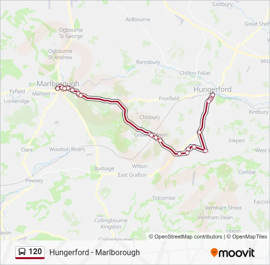 120 Route: Schedules, Stops & Maps - Marlborough (Updated)