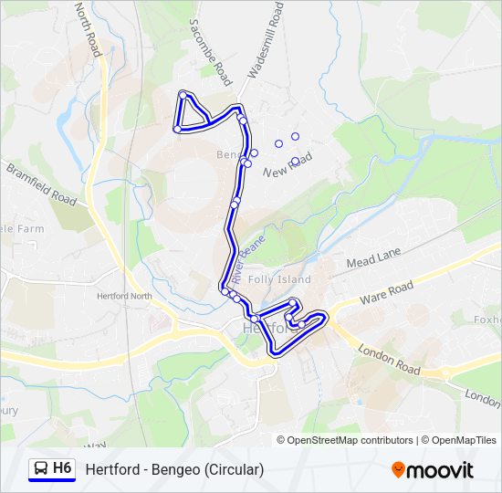 H6  Line Map