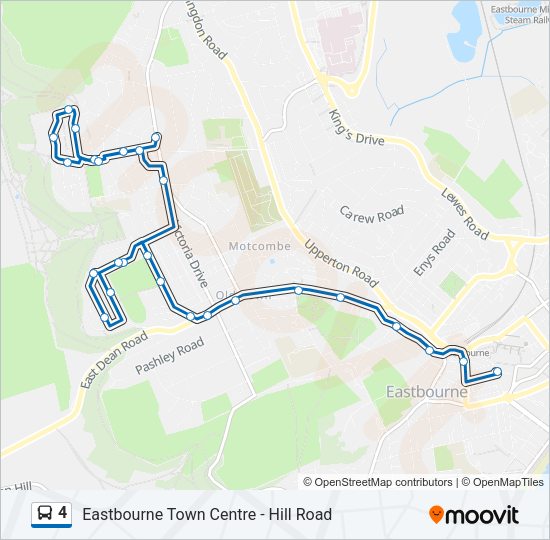 4 Bus Line Map