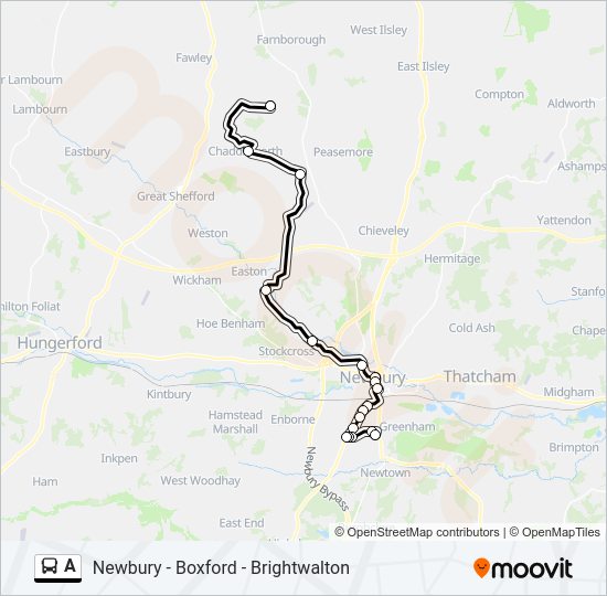 A Bus Line Map