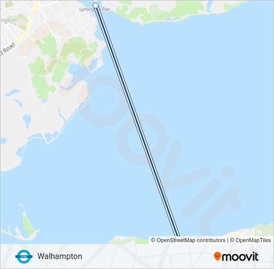 YARMOUTH FERRY River Bus Line Map