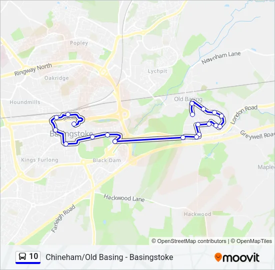 10  Line Map
