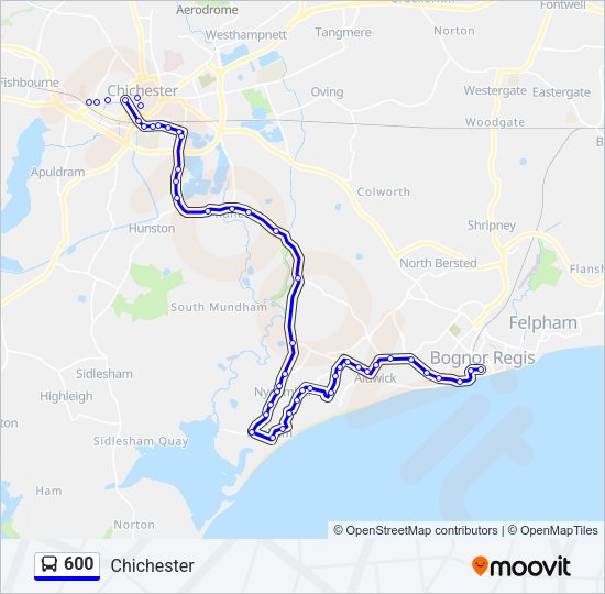 600  Line Map