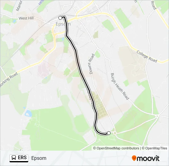 ERS Bus Line Map