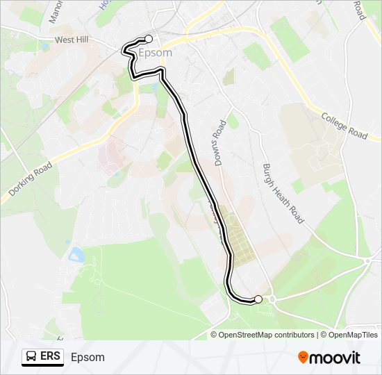 ERS Bus Line Map
