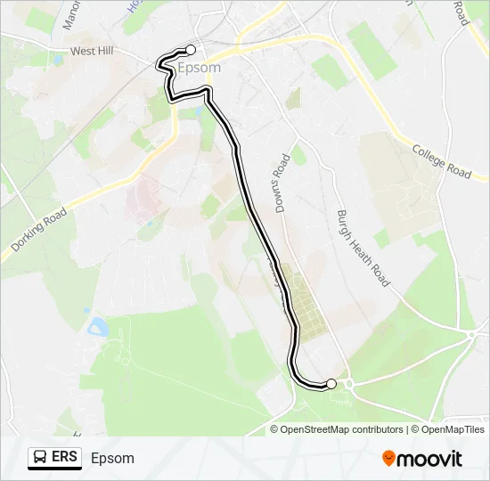 ERS Bus Line Map