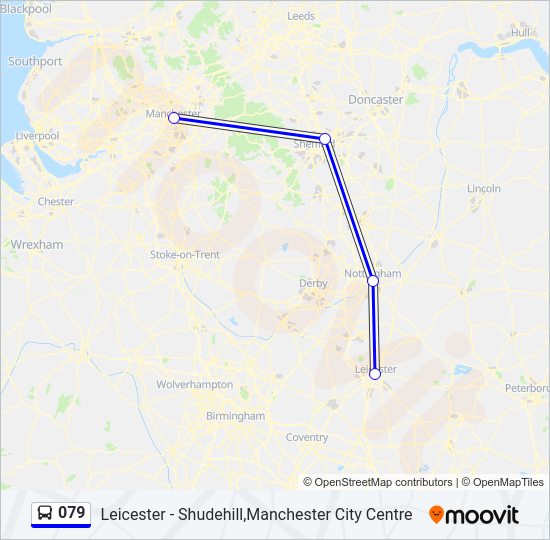 079 Bus Line Map