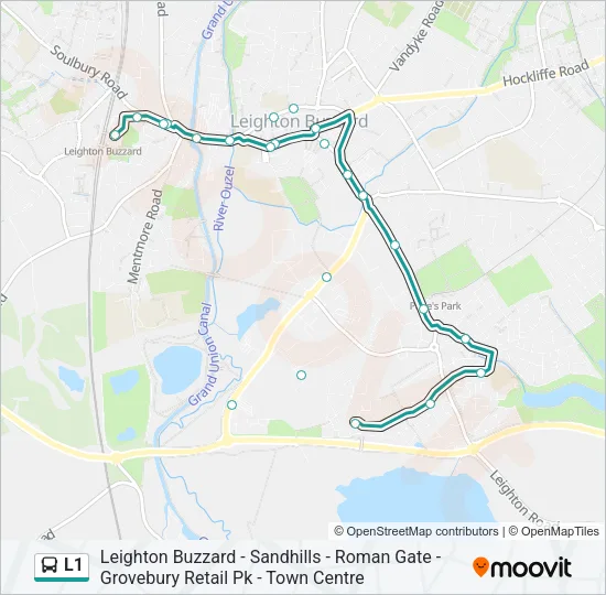 L1 Bus Line Map