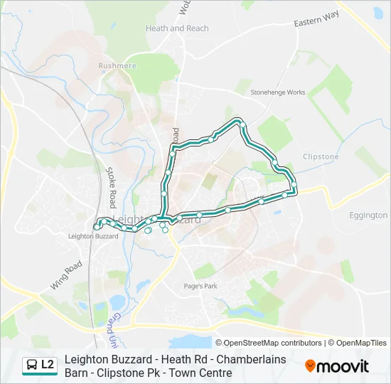 L2 Bus Line Map