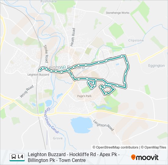 L4 Bus Line Map