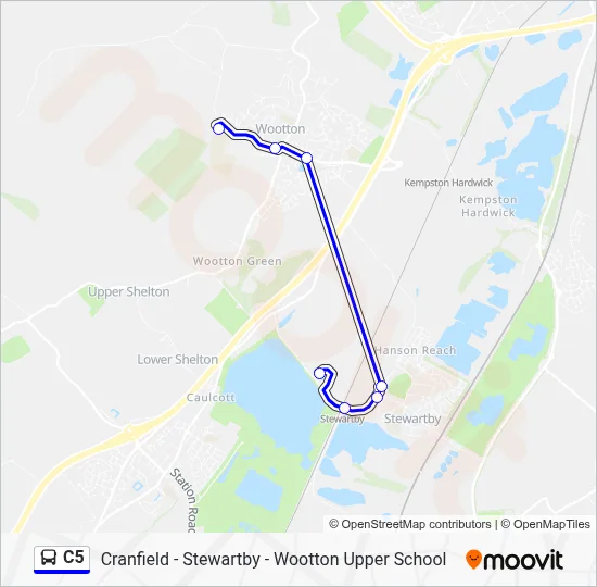 C5 Route: Schedules, Stops & Maps - Stewartby (Updated)