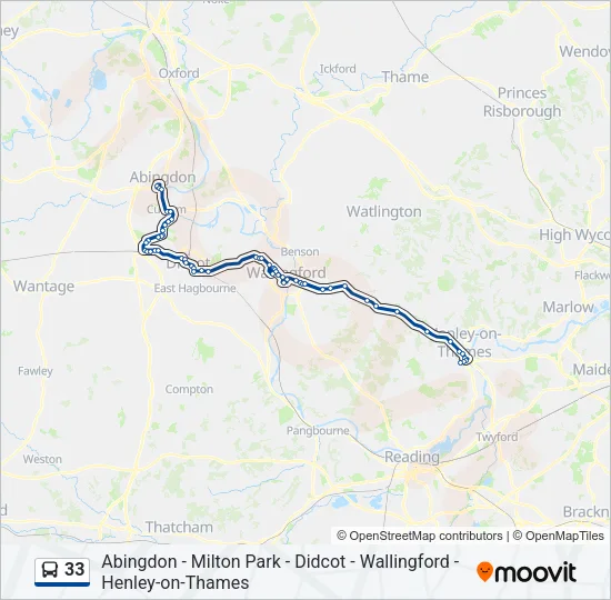 33-route-schedules-stops-maps-henley-on-thames-updated