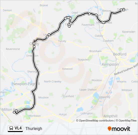 VL4 Bus Line Map