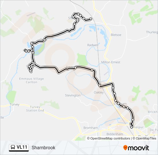 VL11 Bus Line Map