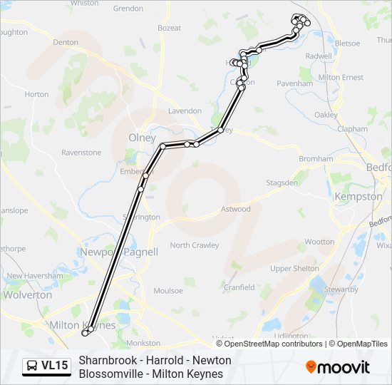 VL15 Bus Line Map