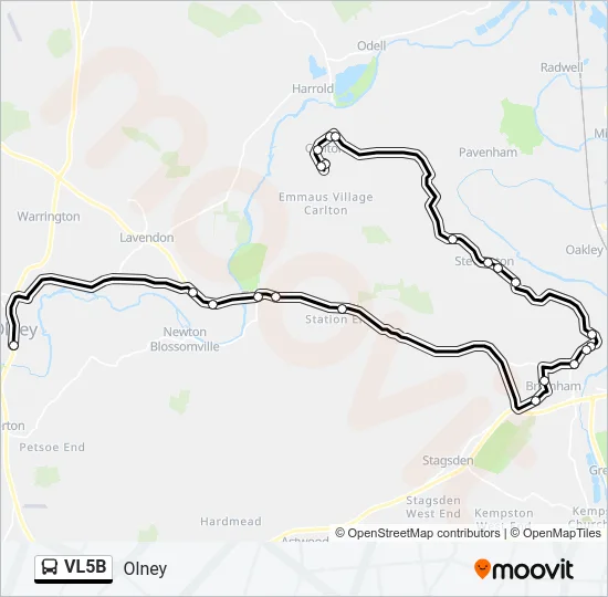 VL5B  Line Map