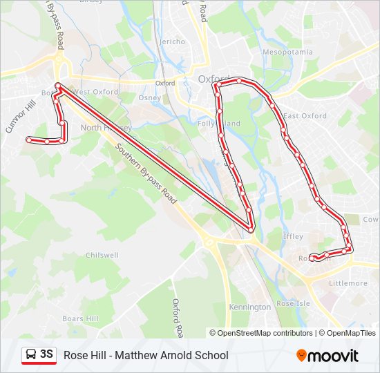 3s Route: Schedules, Stops & Maps - Elms Rise (Updated)