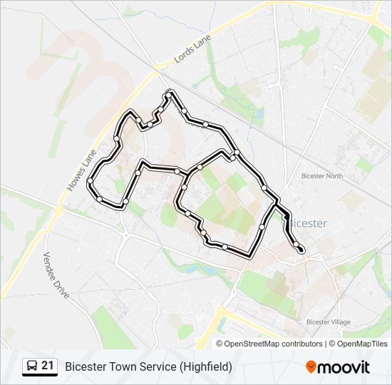 21  Line Map