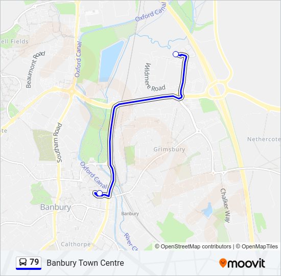 79 Bus Line Map