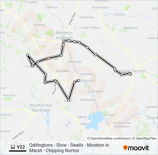 V22  Line Map
