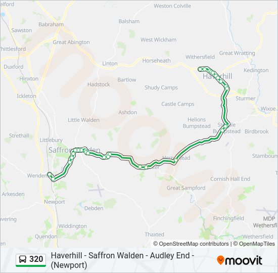320 Bus Line Map