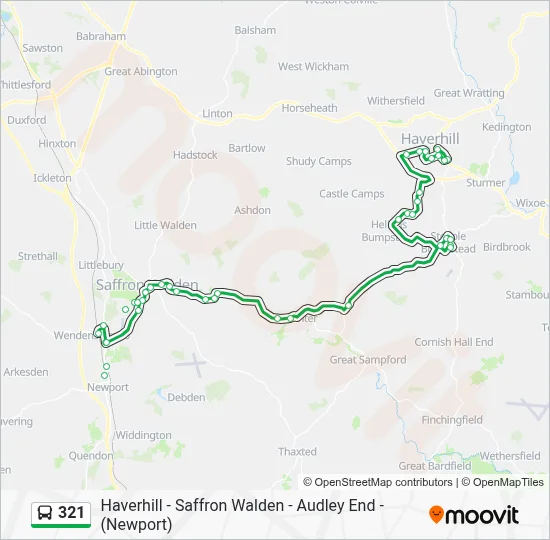 321 Route: Schedules, Stops & Maps - Haverhill (Updated)