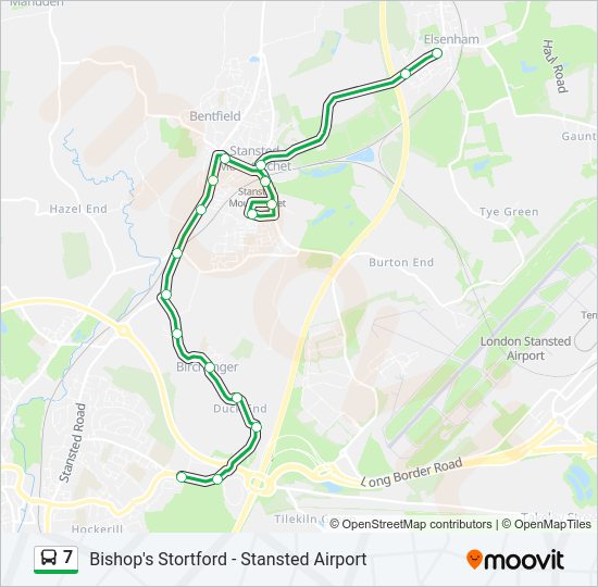 7 Route: Schedules, Stops & Maps - Parsonage Estate (Updated)