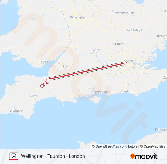 SUPERFAST-1 Bus Line Map