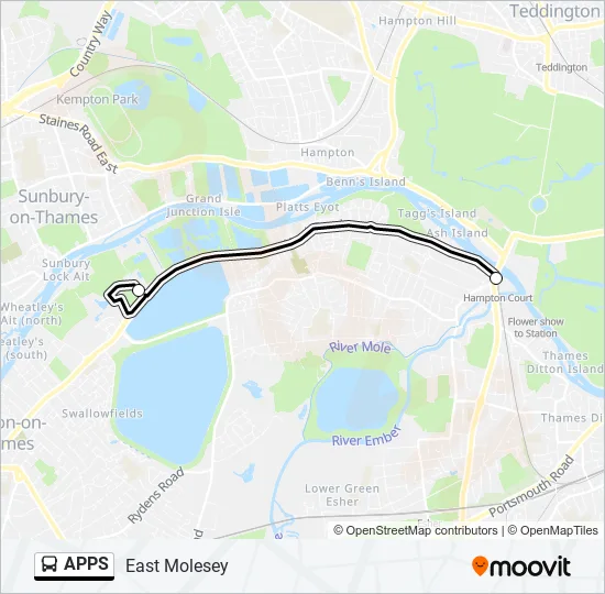 APPS Bus Line Map