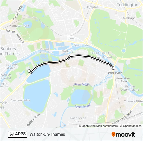 APPS Bus Line Map