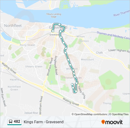 482  Line Map