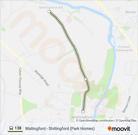 138 Bus Line Map