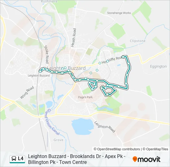 L4 Bus Line Map